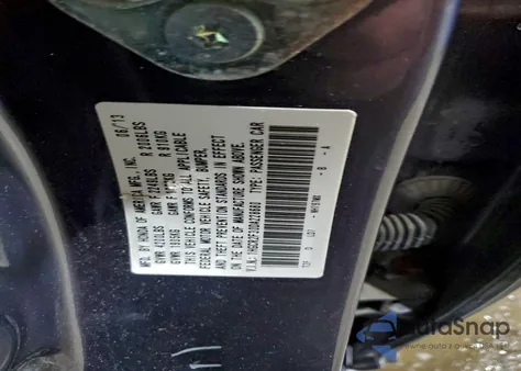 2013 Honda Accord Lx z USA, uszkodzony, nr VIN 1HGCR2F30DA228680